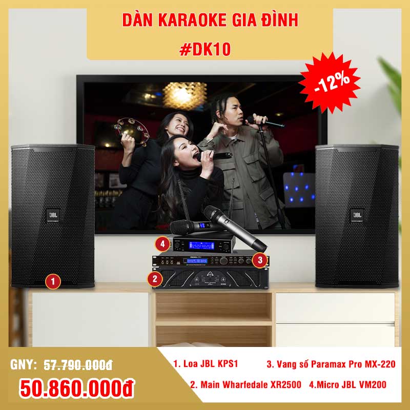 Top 3 dàn karaoke gia đình cao cấp 2022 đang hot nhất hiện nay