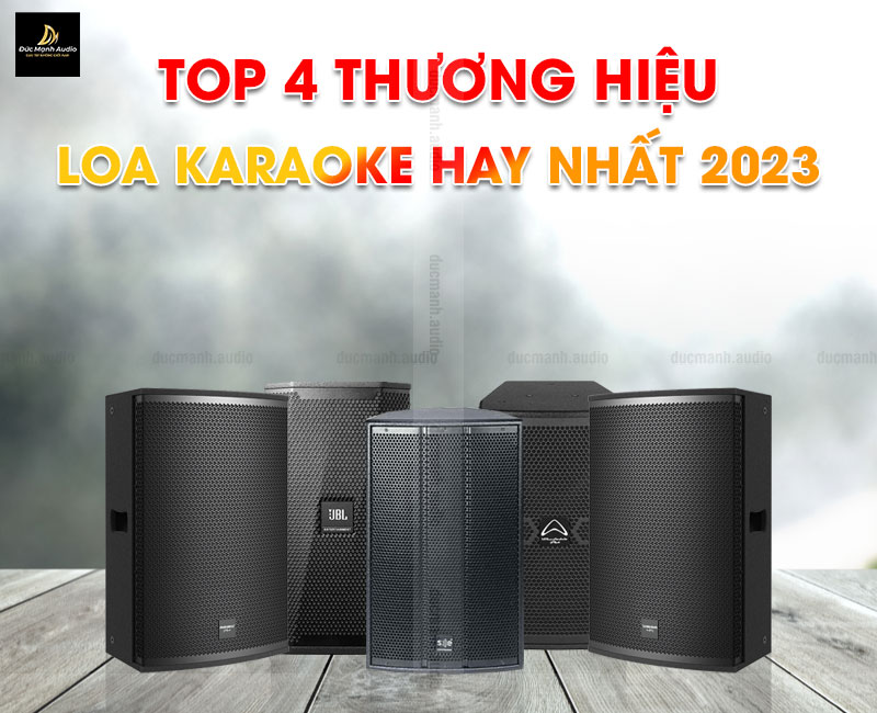 Top 4 thương hiệu loa karaoke hay nhất nên mua 2023