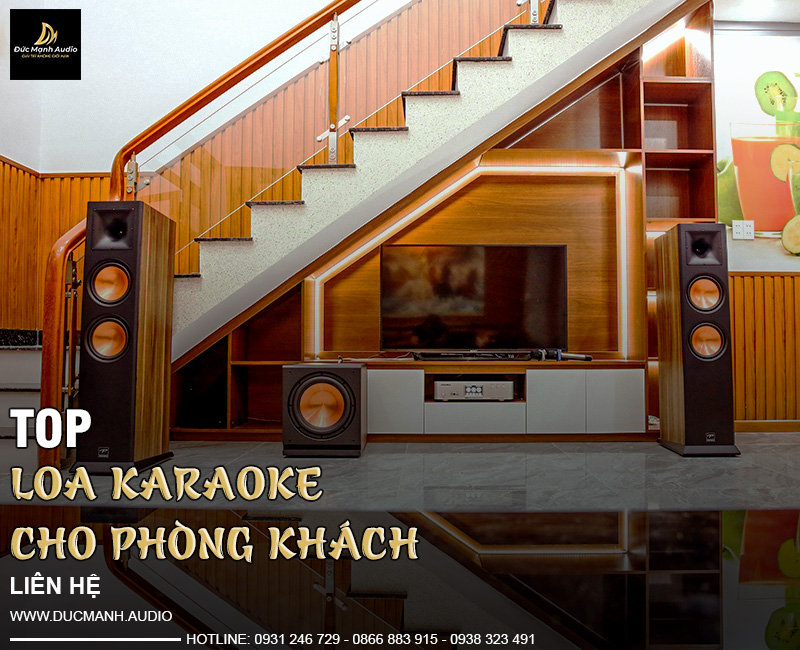 Top 5 loa karaoke cho phòng khách đẹp đáng mua