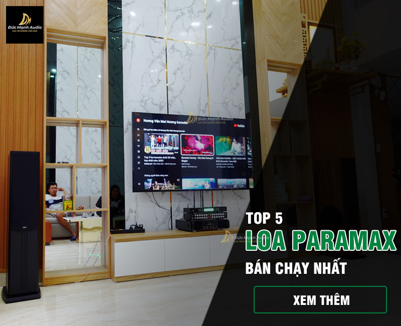 Top 5 loa Paramax bán chạy nhất hiện nay