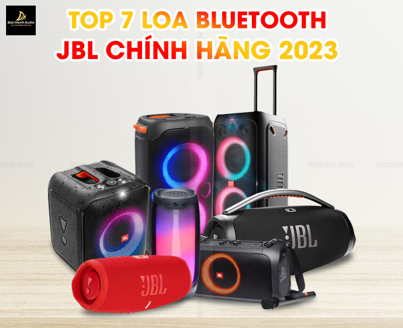 Top 7 loa bluetooth JBL chính hãng hay nhất 2023