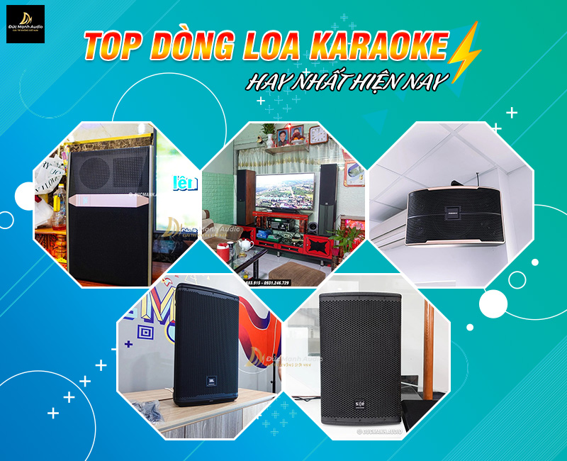 Top dòng loa karaoke hay nhất hiện nay