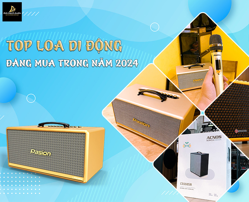 Top loa di động đáng mua trong năm 2024