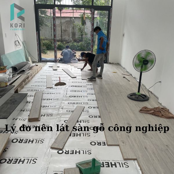 Lý do lát sàn gỗ công nghiệp thay cho vật liệu khác