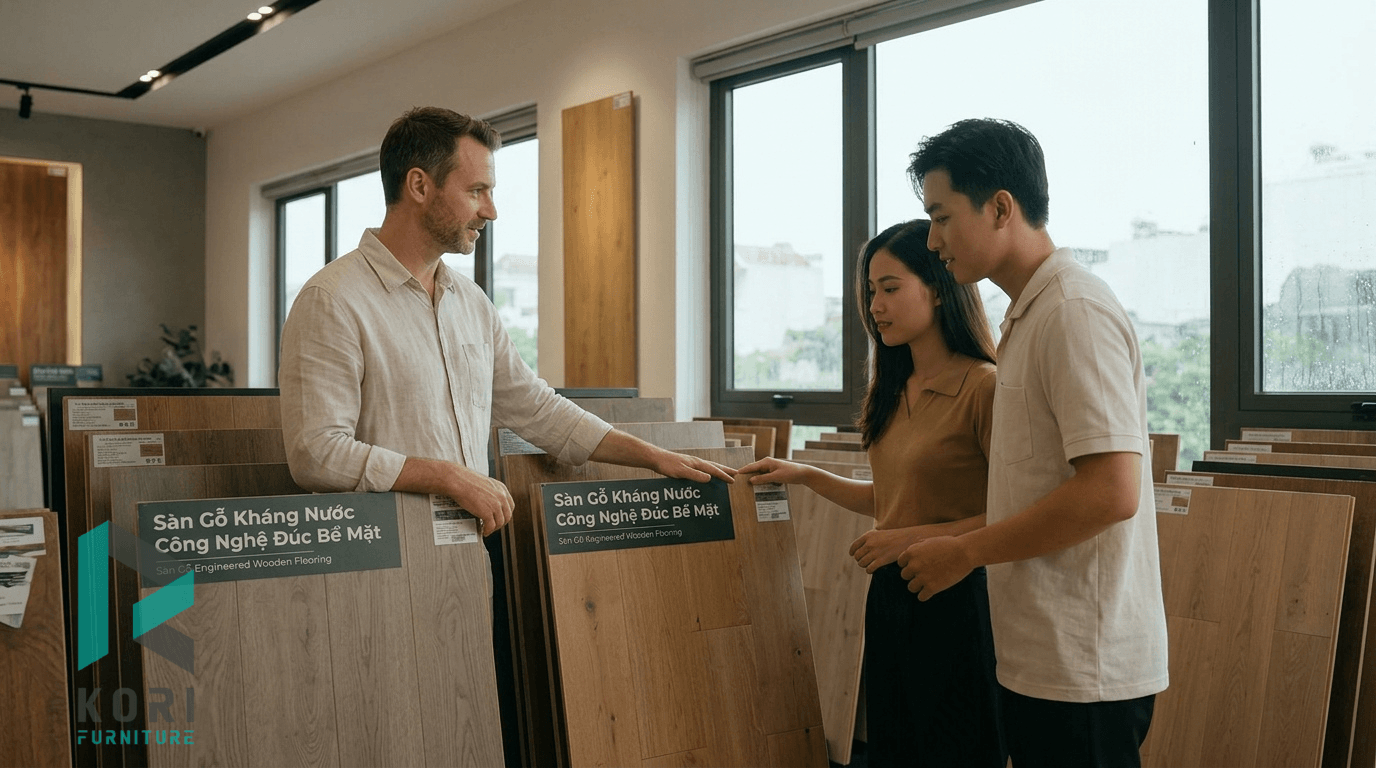 Kinh Nghiệm Chọn Mua Sàn Gỗ Chống Nước Chuẩn Nhất Cho Khí Hậu Việt Nam