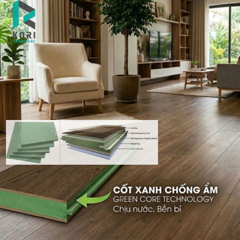 Sàn Gỗ Cốt Xanh: Đặc Điểm Nổi Bật Và Khả Năng Ứng Dụng