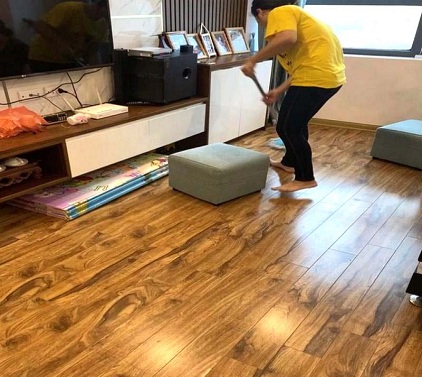 Sàn gỗ công nghiệp, Giá sàn nhựa, ốp tường, phào chỉ Lai Châu [KORI]