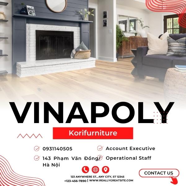 Sàn nhựa hèm khoá VINAPOLY