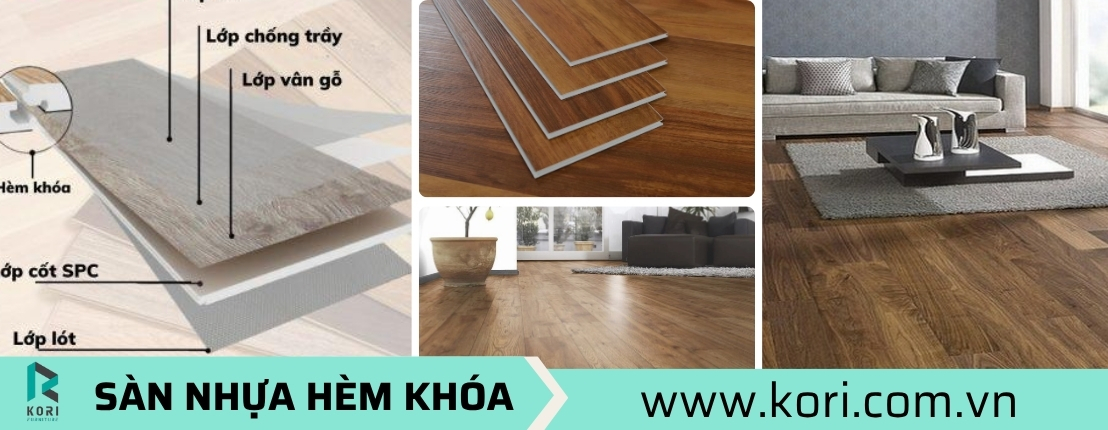 Sàn Nhựa Hèm Khóa