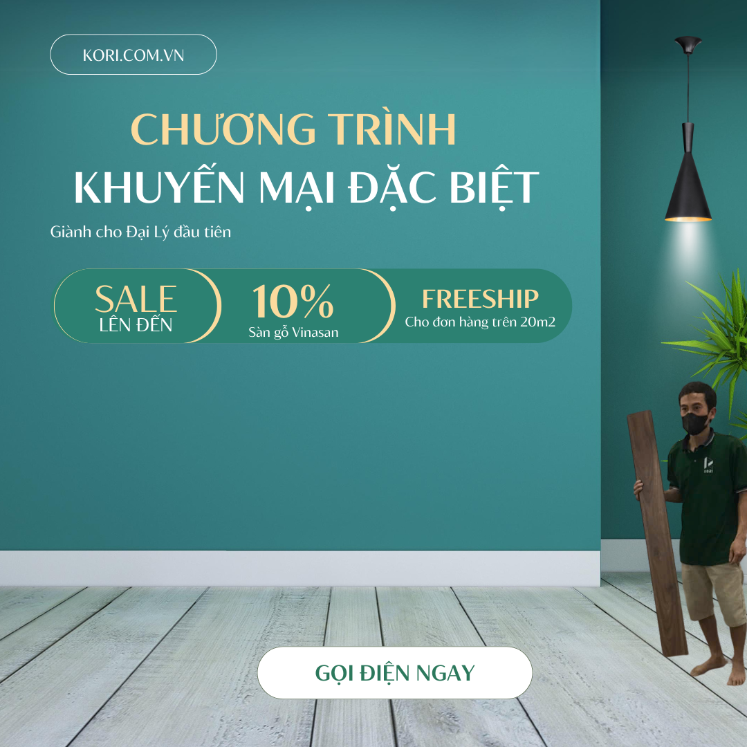 Sàn gỗ khuyến mại