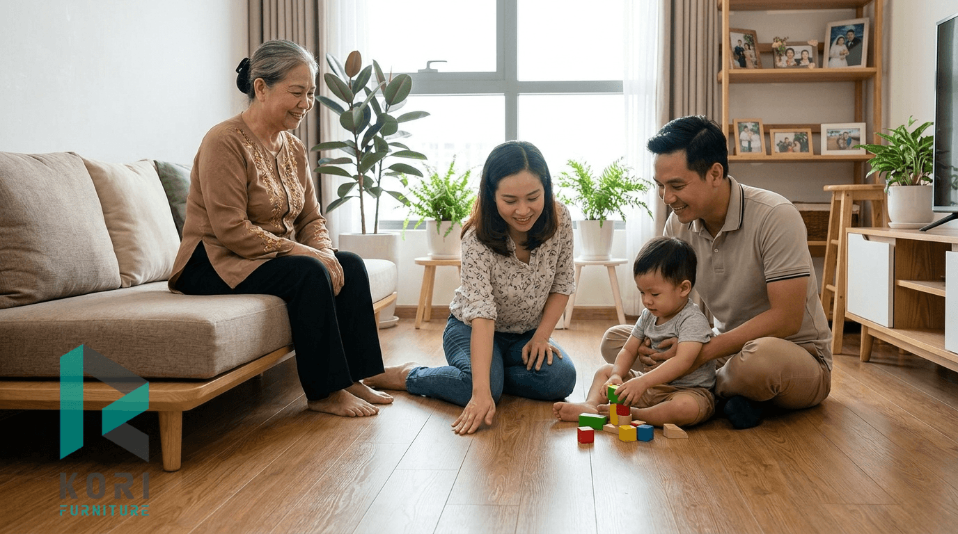 Sàn gỗ bền đẹp phổ biến hiện nay