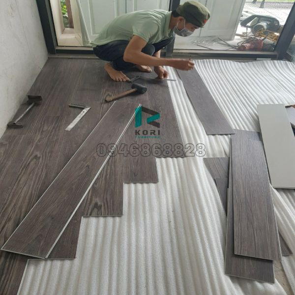 Thi công sàn nhựa giả gỗ Đà Nẵng