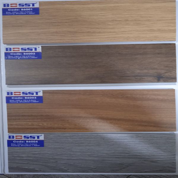 Sàn nhựa giả gỗ hèm khóa BOSST