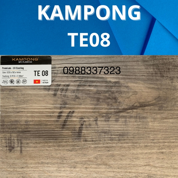 Sàn nhựa KamPong TE08