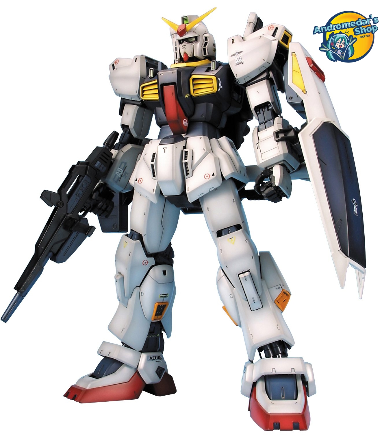 [Bandai] Mô hình lắp ráp Perfect Grade 1/60 PG Gundam Mk-II AEUG (White) Model Kits