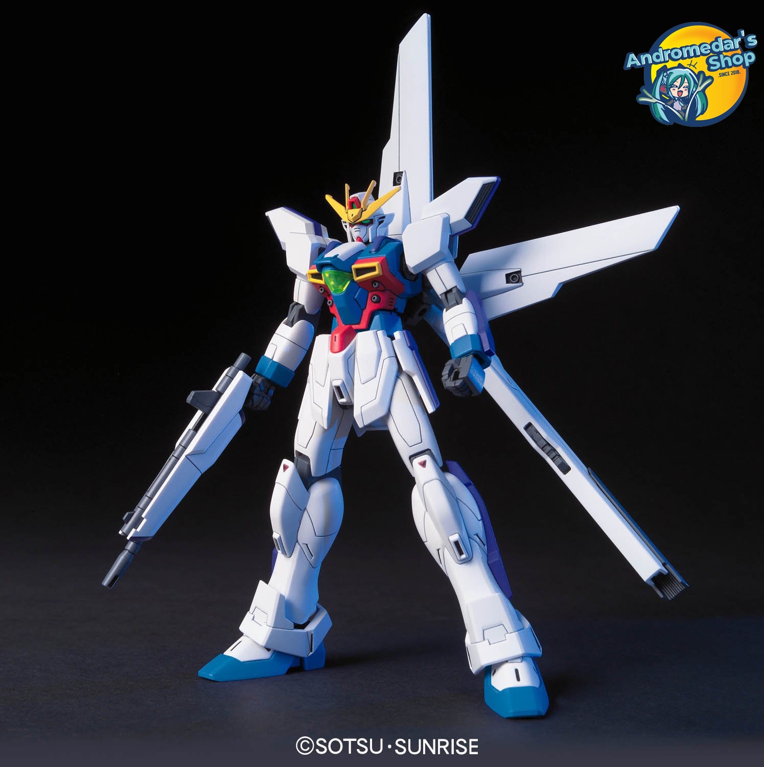 [Bandai] Mô hình lắp ráp High Grade 1/144 HG GX-9900 Gundam X Model Kits