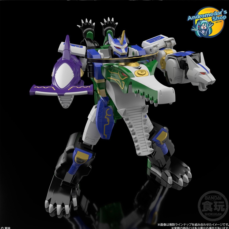 [Bandai] [Hyakujuu Sentai GaoRanger] Mô hình lắp ráp SMP SHOKUGAN MODELING PROJECT Hyakuju Gattai Gao Hunter