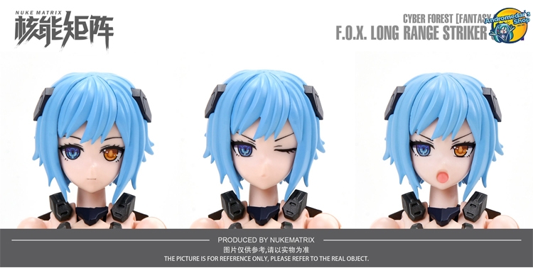 [NUKE MATRIX] Mô hình lắp ráp Cyber Forest Fantasy Girls F.O.X. Long Range Striker Unit Model Kit