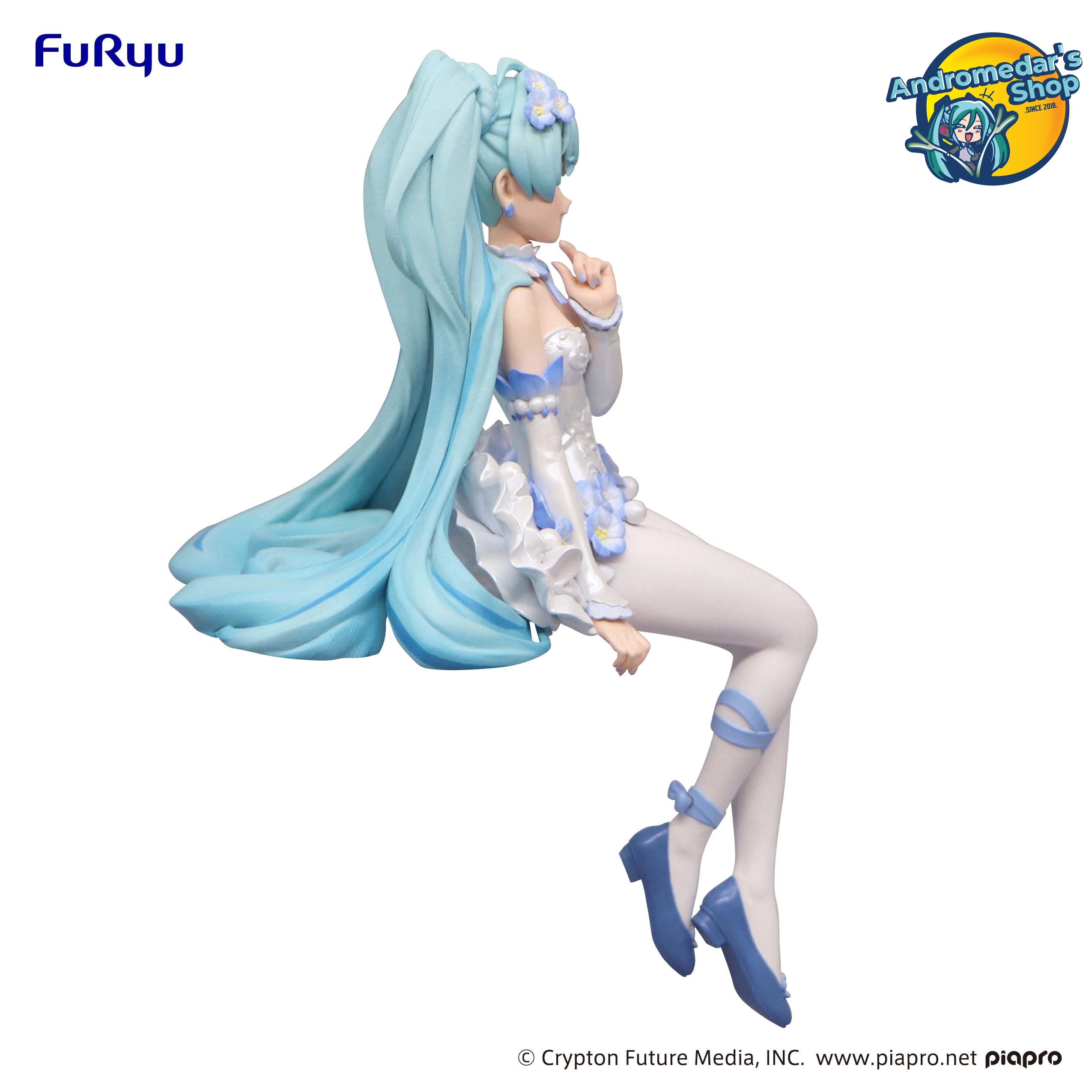 [Furyu] Mô hình nhân vật Vocaloid Hatsune Miku Flower Fairy Nemophila Ver Noodle Stopper Prize Figure