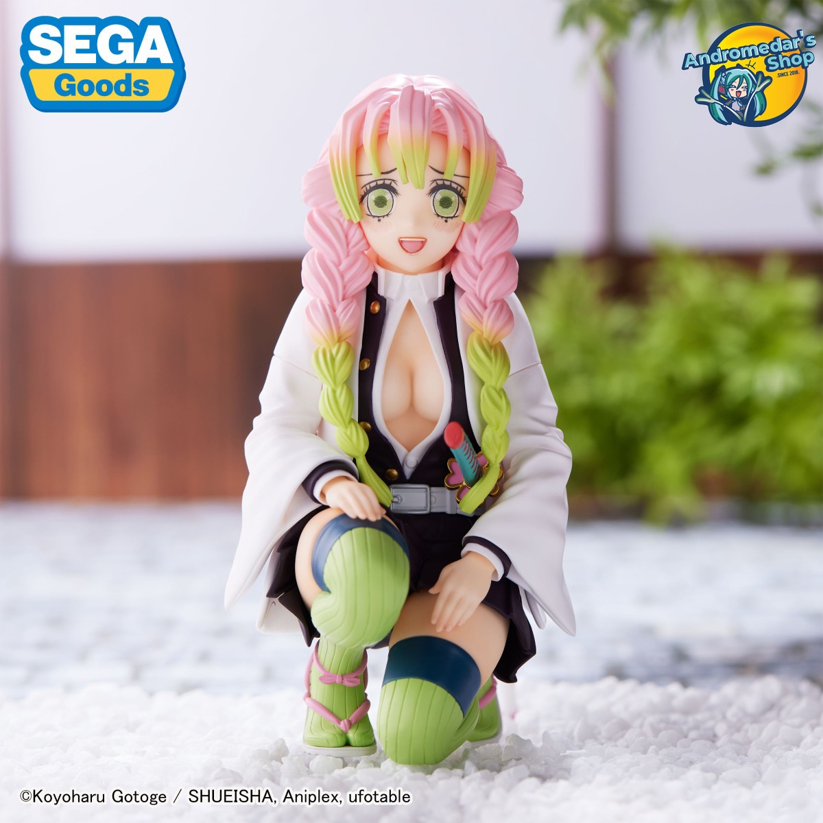 [Sega] Mô hình nhân vật Demon Slayer: Kimetsu no Yaiba Mitsuri Kanroji Hashira Meeting PM Perching Prize Figure