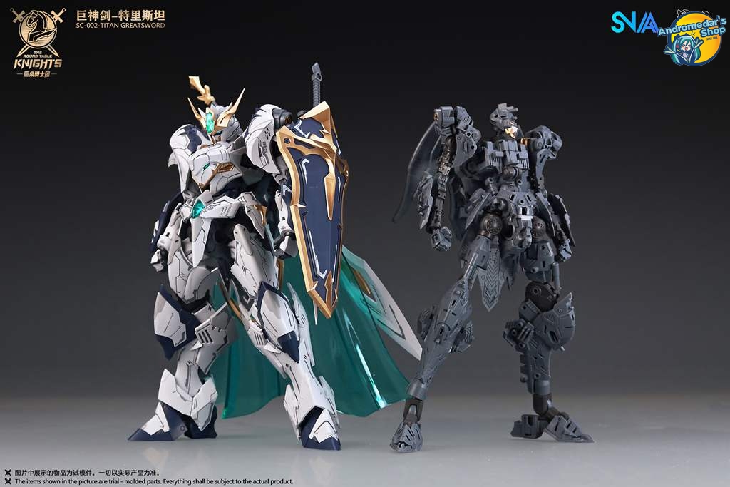 [Đặt trước] [SNAA] Mô hình lắp ráp 1/144 SC-002 Titan Greatsword Tristan Model Kits