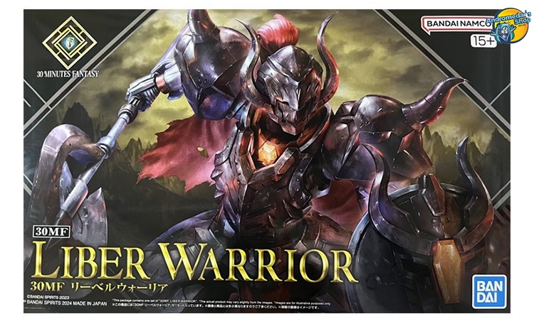 [Bandai] Mô hình lắp ráp 30 Minutes Fantasy 1/144 30MF Liber Warrior Model Kits
