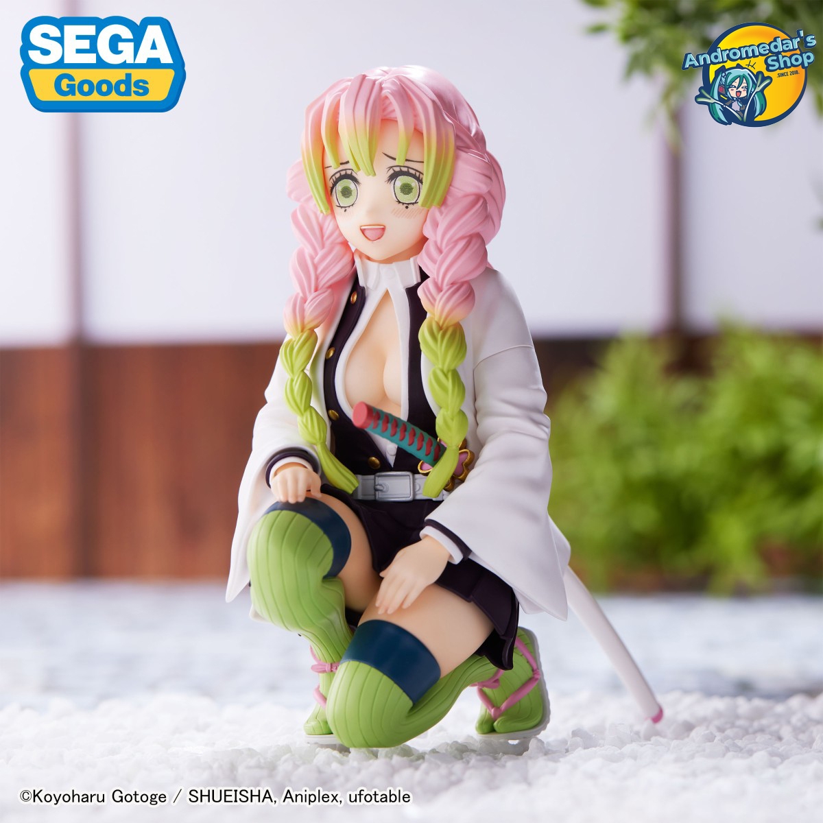 [Sega] Mô hình nhân vật Demon Slayer: Kimetsu no Yaiba Mitsuri Kanroji Hashira Meeting PM Perching Prize Figure