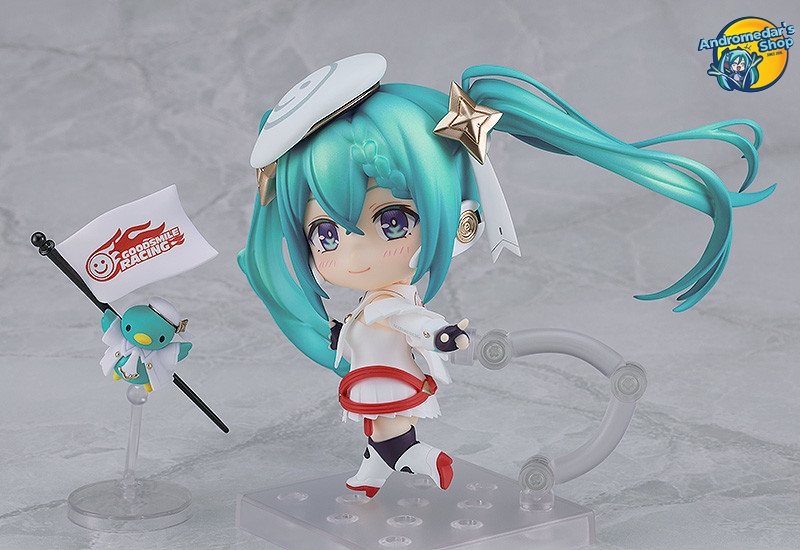 [Good Smile Company] Mô hình nhân vật Hatsune Miku GT Project Nendoroid 2156 Racing Miku: 2023 Ver.