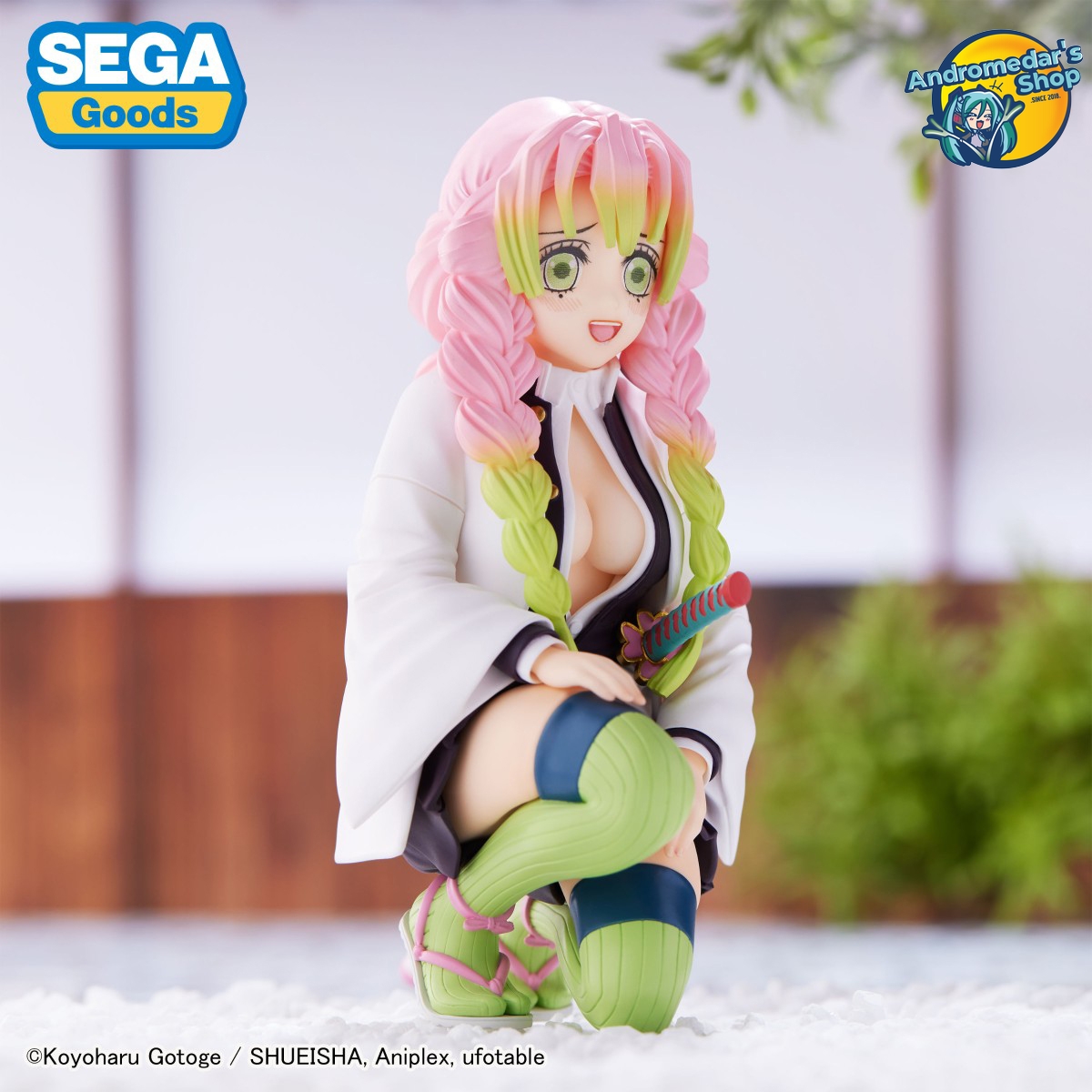 [Sega] Mô hình nhân vật Demon Slayer: Kimetsu no Yaiba Mitsuri Kanroji Hashira Meeting PM Perching Prize Figure
