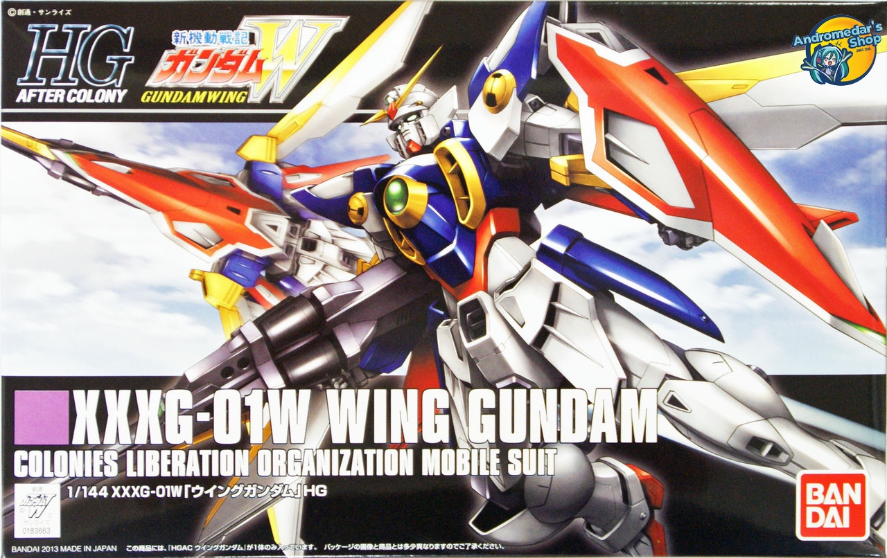 [Bandai] Mô hình lắp ráp High Grade HG 1/144 HGAC 162 XXXG-01W Wing Gundam Model Kits