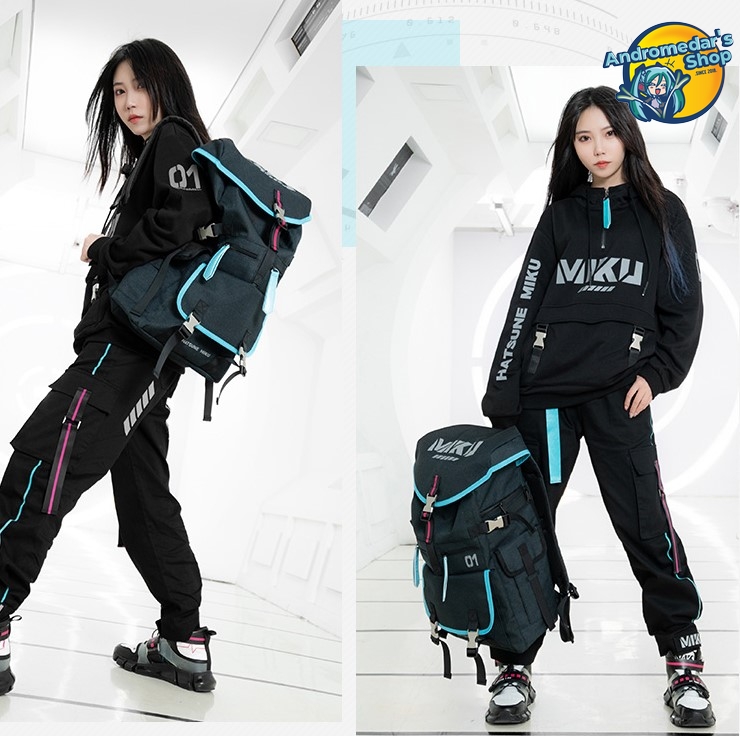 [Moeyu] Ba lô thời trang Hatsune Miku Unisex
