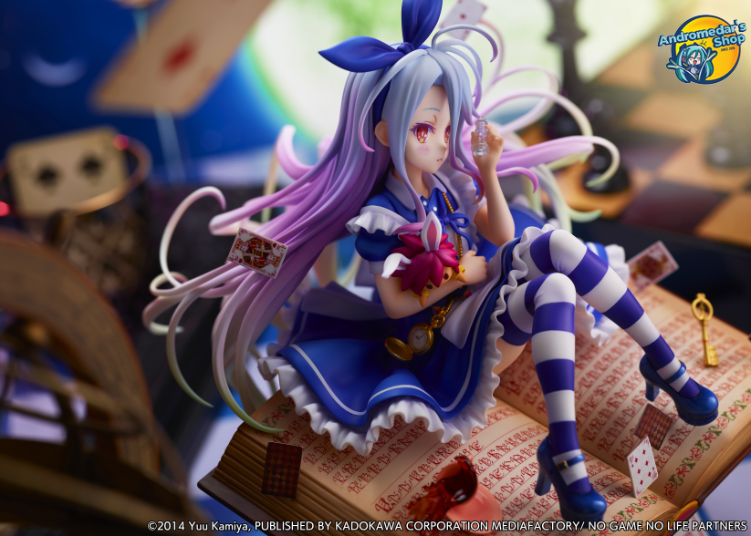 [eStream] Mô hình nhân vật No Game No Life Shiro - Alice in Wonderland Ver - 1/7 Complete Figure