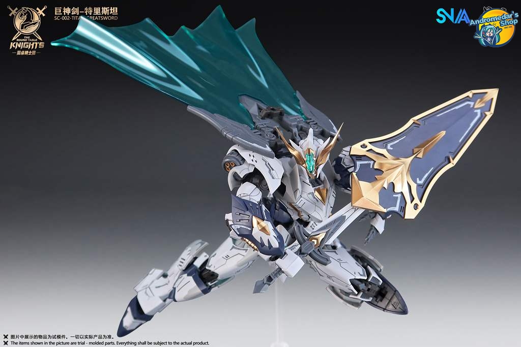 [Đặt trước] [SNAA] Mô hình lắp ráp 1/144 SC-002 Titan Greatsword Tristan Model Kits