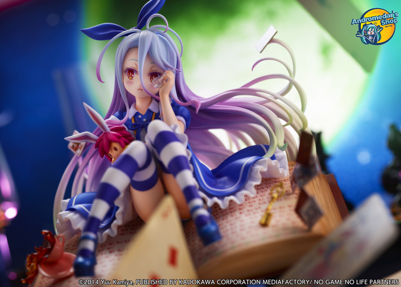 [eStream] Mô hình nhân vật No Game No Life Shiro - Alice in Wonderland Ver - 1/7 Complete Figure