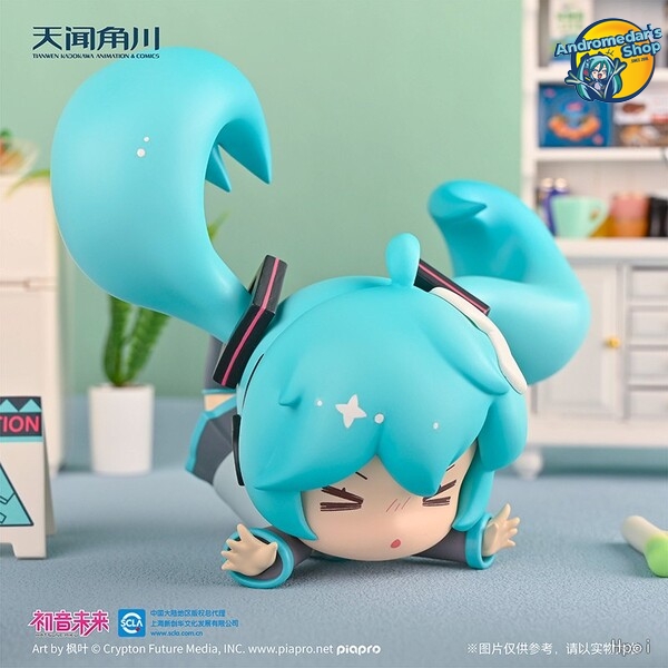 [Tianwen Kadokawa] Mô hình nhân vật Vocaloid Falling Hatsune Miku Series Watch Miku's Step Blind Box Set Mini Figure
