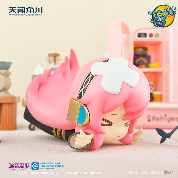 [Tianwen Kadokawa] Mô hình nhân vật Vocaloid Falling Hatsune Miku Series Watch Miku's Step Blind Box Set Mini Figure