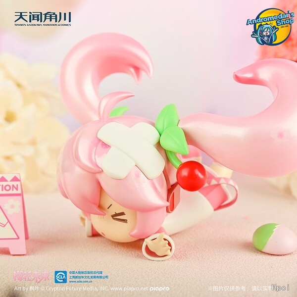 [Tianwen Kadokawa] Mô hình nhân vật Vocaloid Falling Hatsune Miku Series Watch Miku's Step Blind Box Set Mini Figure