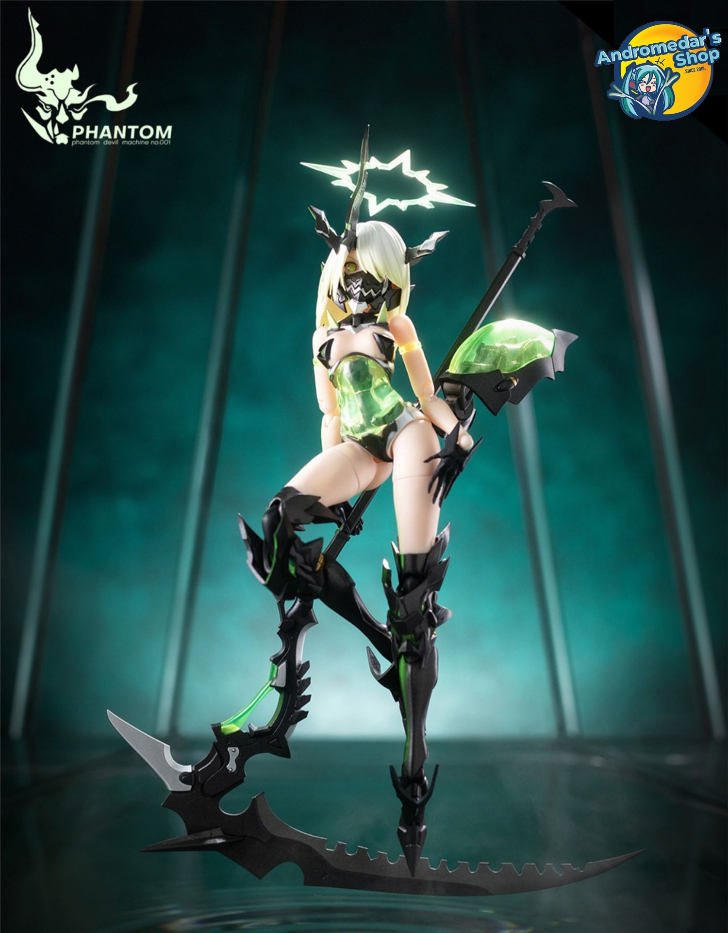 [Snail Shell] Mô hình lắp ráp G.N Project Phantom 001 Phantom Devil Machine Ying 1/12 Action Figure