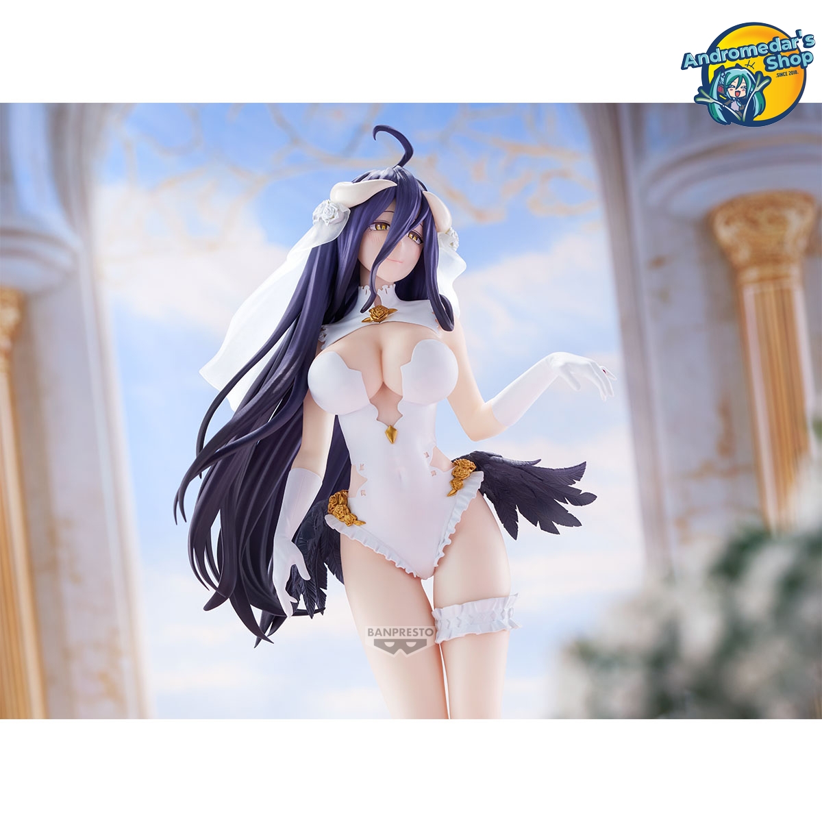 [Đặt trước] [Banpresto] Mô hình nhân vật Overlord Albedo Wedding Ver. Glitter & Glamours Figure