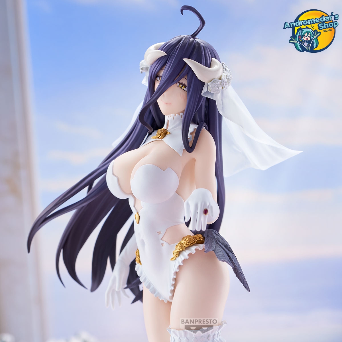 [Đặt trước] [Banpresto] Mô hình nhân vật Overlord Albedo Wedding Ver. Glitter & Glamours Figure