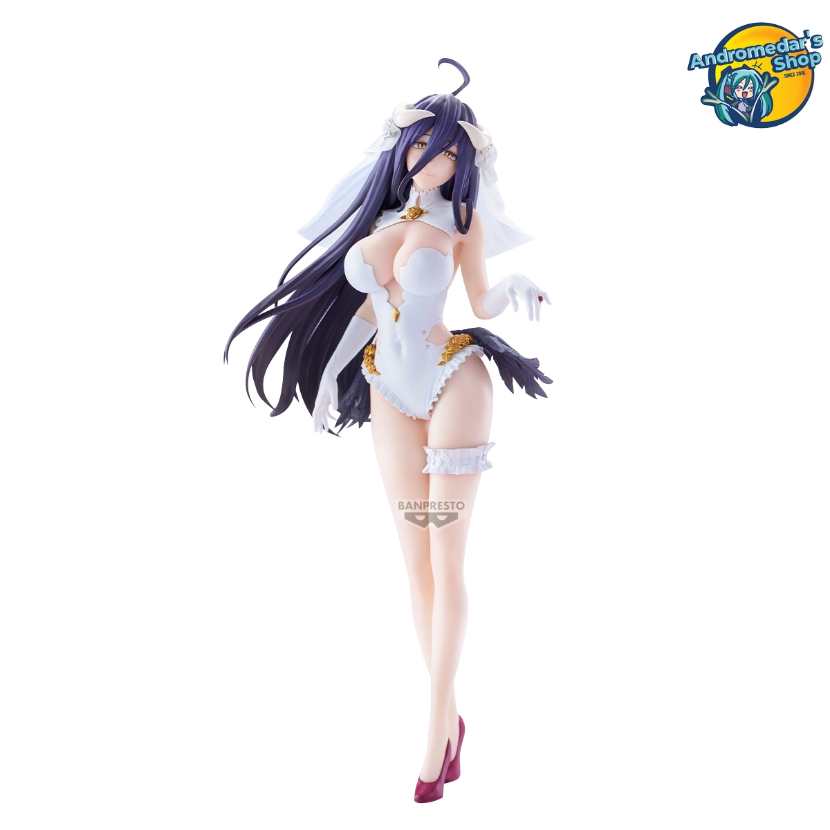 [Đặt trước] [Banpresto] Mô hình nhân vật Overlord Albedo Wedding Ver. Glitter & Glamours Figure