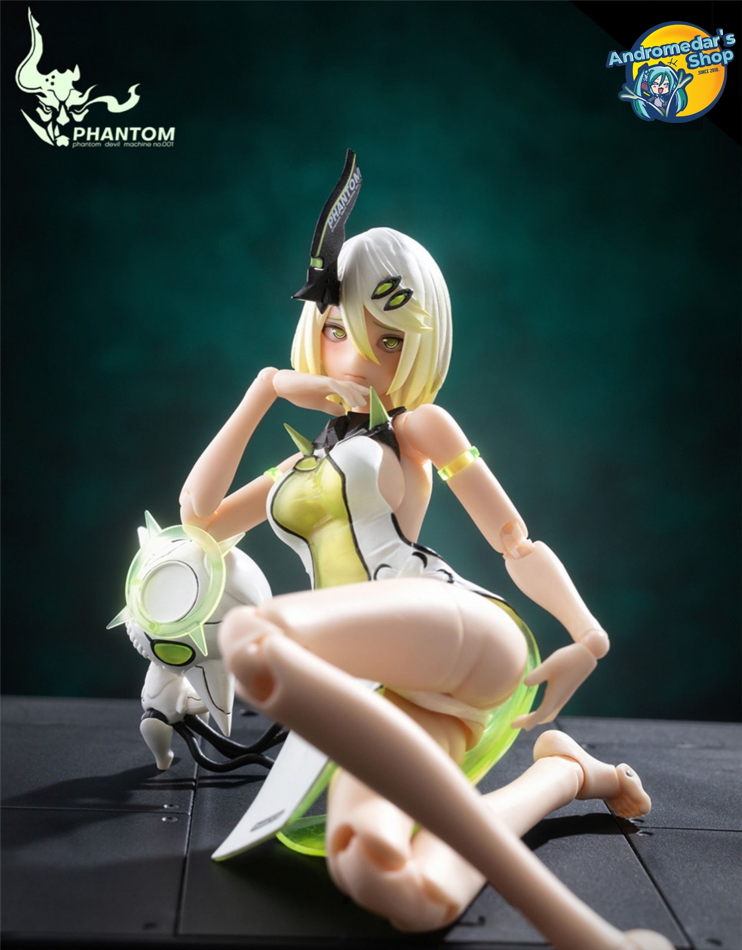 [Snail Shell] Mô hình lắp ráp G.N Project Phantom 001 Phantom Devil Machine Ying 1/12 Action Figure
