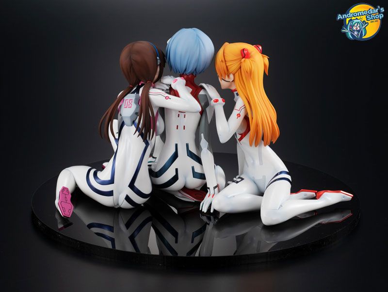 [KADOKAWA] Mô hình nhân vật EVANGELION KDcolle Asuka, Rei, Mari Newtype Cover ver. 1/8 Complete Figures