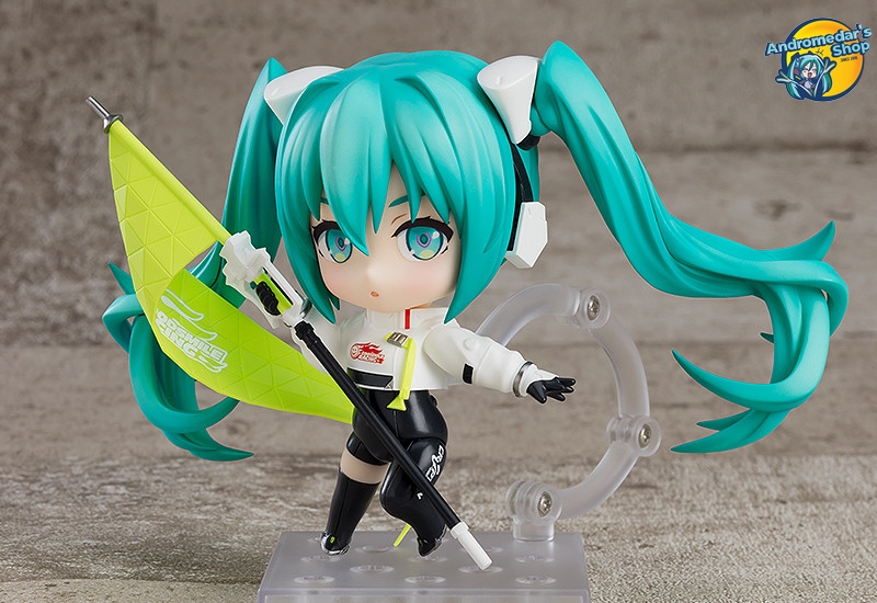[Good Smile Company] Mô hình nhân vật Hatsune Miku GT Project Nendoroid 1839 Racing Miku 2022 Ver.