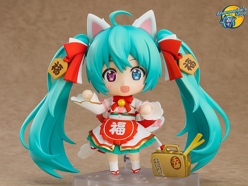 [Good Smile Company] Mô hình nhân vật Character Vocal Series 01 Nendoroid 1777 Hatsune Miku: Maneki Miku Ver.