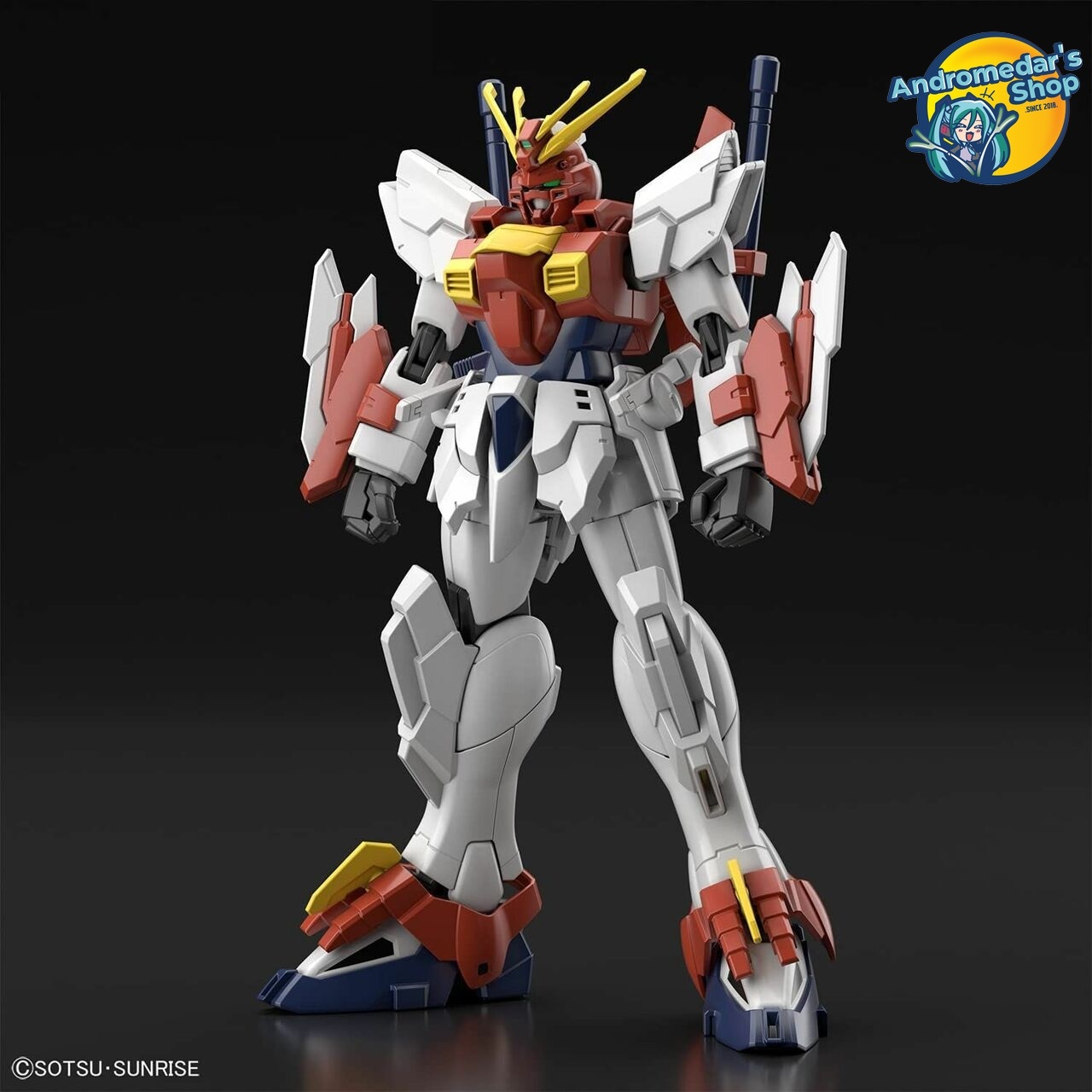[Bandai] Mô hình lắp ráp Gundam Breaker Battlogue HG 1/144 Blazing Gundam Plastic Model