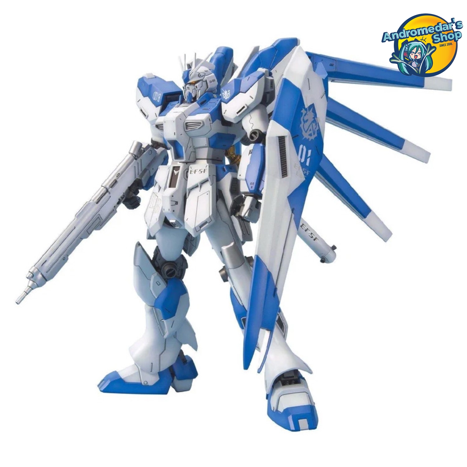 [Bandai] Mô hình lắp ráp Master Grade MG 1/100 RX-93-2 Hi-v Gundam Hi-Nu Model Kits