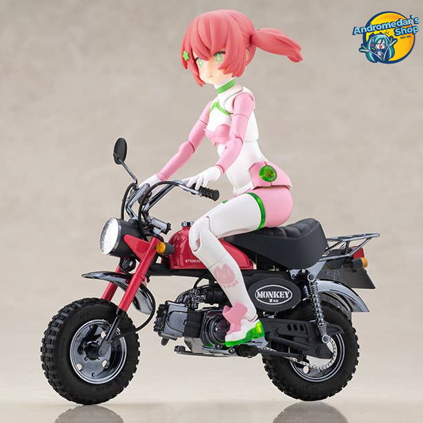 [Đặt trước] [Kotobukiya] Mô hình lắp ráp Megami Device PUNI☆MOFU RACING MAO with 1/12 Honda Z50J-1 Monkey Model Kit