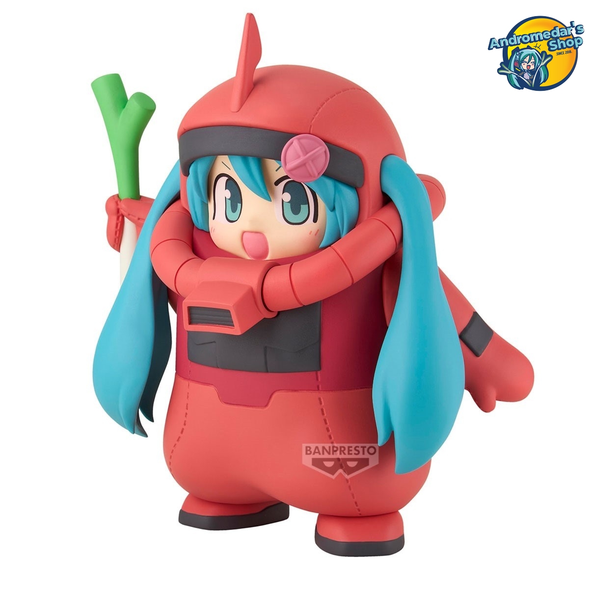 [03-2026] [Banpresto] Mô hình nhân vật GUNDAM 45th × Hatsune Miku Char’s Zaku Costume [Hatsune Miku Red Ver.] Figure