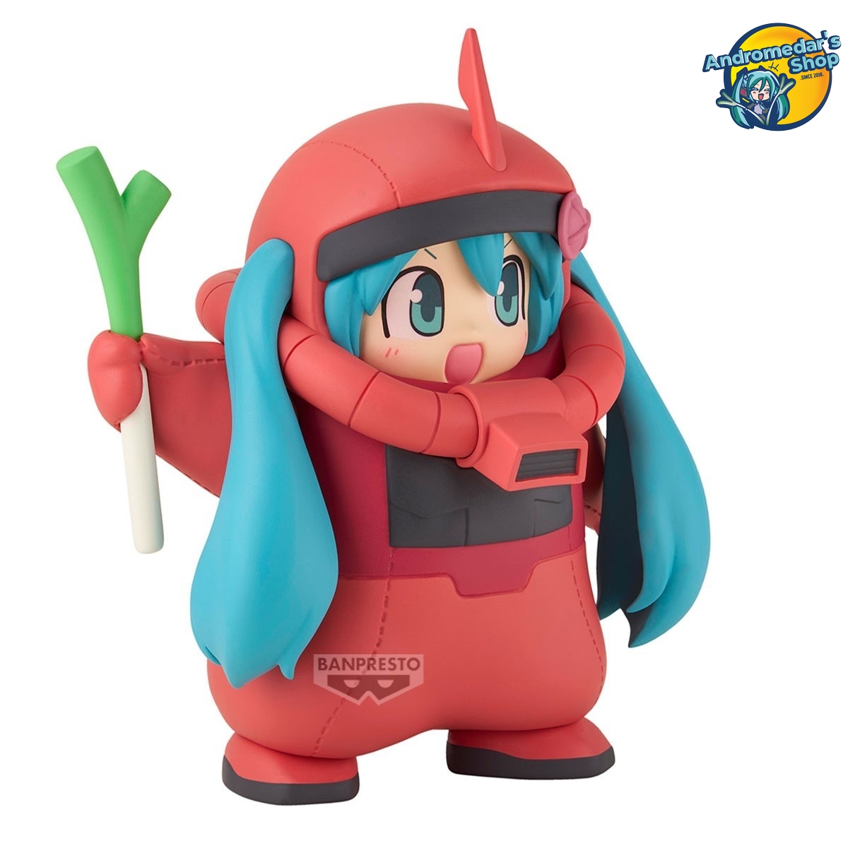 [03-2026] [Banpresto] Mô hình nhân vật GUNDAM 45th × Hatsune Miku Char’s Zaku Costume [Hatsune Miku Red Ver.] Figure